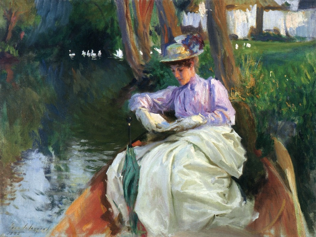 By the River, John Singer Sargent, 1885