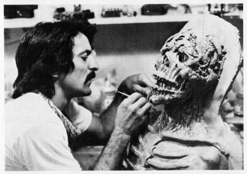 zgmfd:  Tom Savini behind the scenes of Creepshow (1982)