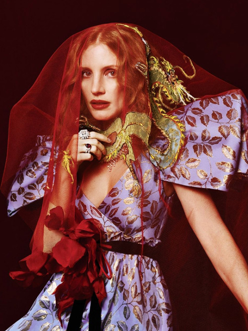 jessicachastainsource - Jessica Chastain photographed by Zhong...