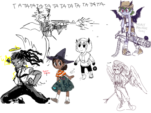 garbage doodle dump from the past months (this isnt even the tip of the iceberg)