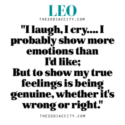 zodiaccity:  Zodiac Leo thought. 