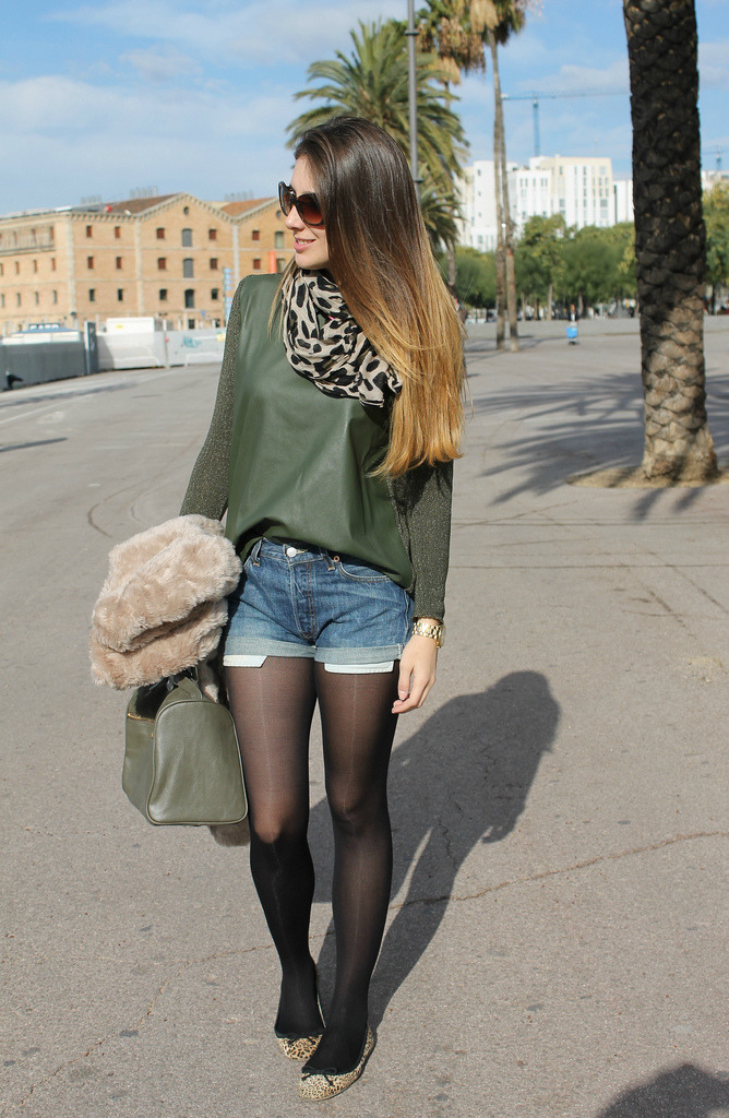 Spring, Summer, Autumn, Winter. Tights every day. 