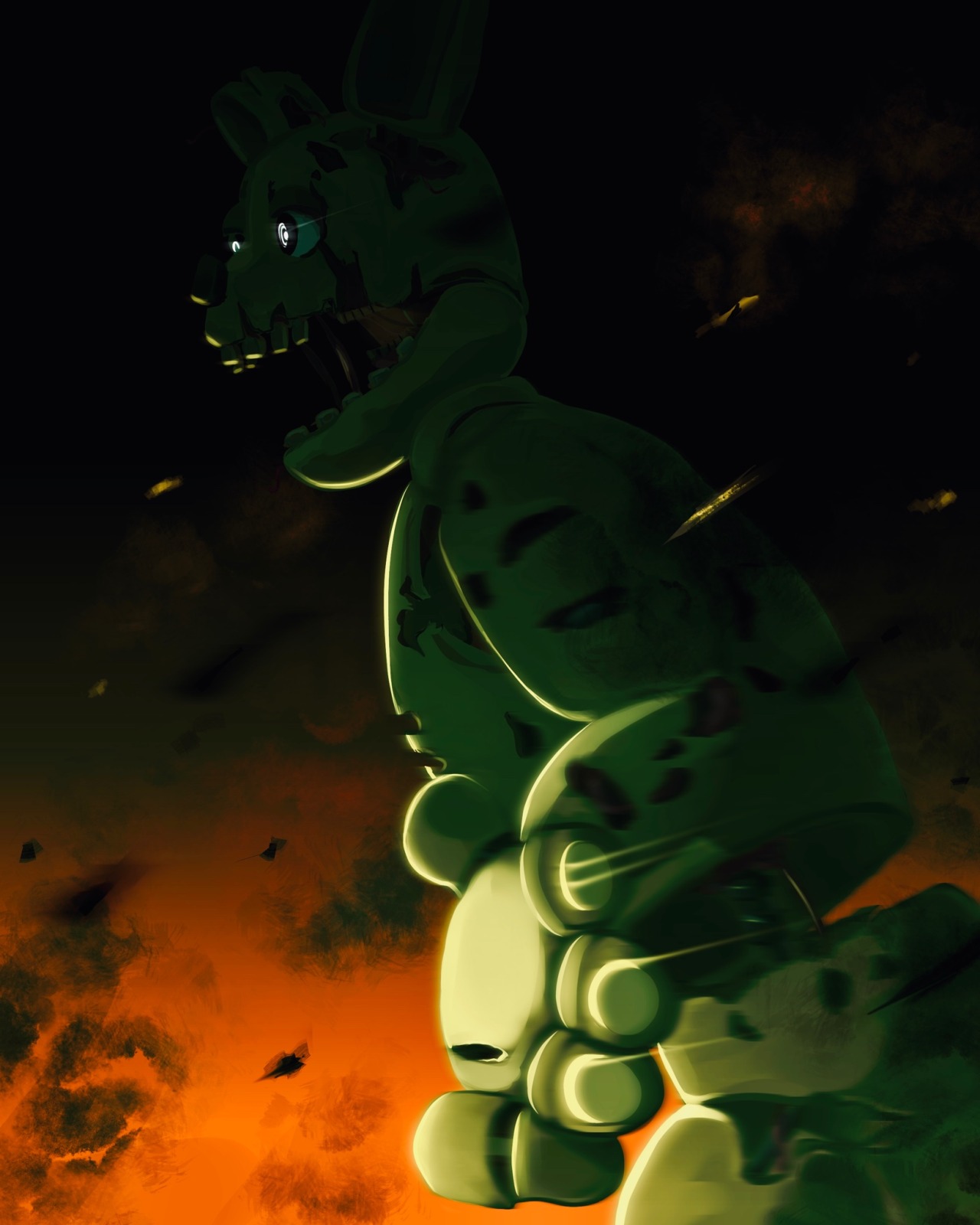 five nights at freddys 3 human - Google Search  Creepypasta anime,  Imagenes de fnaf anime, Fnaf