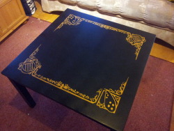 laneks:  I made a Zelda table  