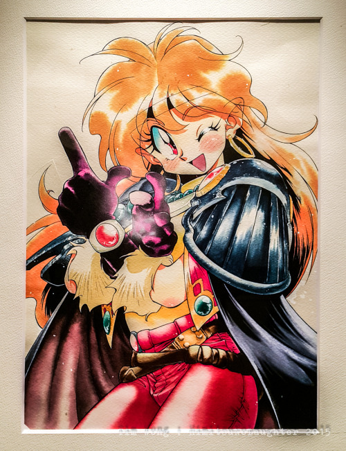 himitsunolaughter:Slayers 25th Anniversary Exhibit at GoFa Set 1: Unchanging set 1An amazing show wi