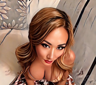 lisa-i-am:A very nice gentleman was playing around with one of my pictures and this is what he came up with. Notice I said play with and came… 😉😉😉😈😈😈 This is is really cool. Thank you, my friend. 🥰🥰🥰😘😘😘