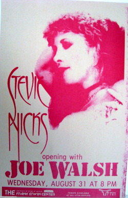 fivestarlounge:  Stevie Nicks concert, I think for The Wild Heart album (1983) 