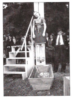 Public Execution Of Herta Kašparová. Czechoslovakia, 13.9.1946.