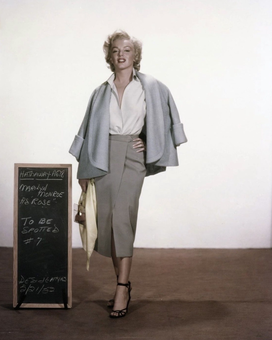 perfectlymarilynmonroe — Marilyn Monroe photographed in a costume test  for...