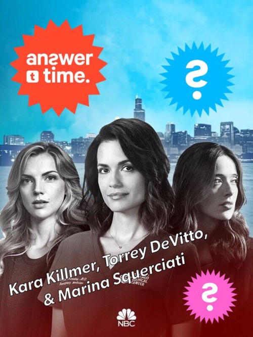 nbconechicago: Do you have questions for the women of One Chicago? Here’s a step-by-step guide