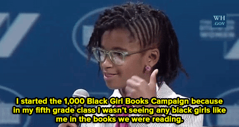 allthyvexations:micdotcom:11-year-old Marley Dias is the hero we needYou may have heard of Marley Di