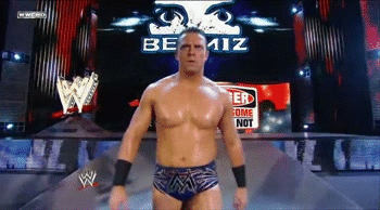 Randy couldn’t wait to get his hands all over The Miz! 