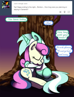 ask-canterlot-musicians:  Everything is alright.Lyra