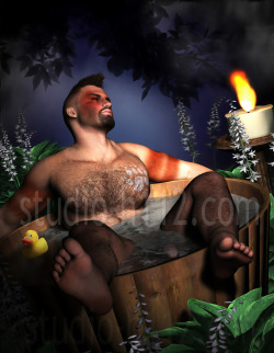 “The Bear Paw #4 (The Evening Bath),