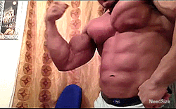 musclebear30:flex your muscles bro, big muscle men make me really horny….grrrrr Are you a big muscle? send me a messagefollow me …. ;)http://musclebear30.tumblr.com
