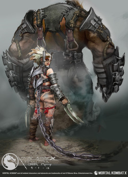 Iliveonmycdrive:  Ferra And Torr Concept Art For Mortal Kombat X By Justin Murray