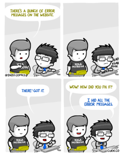 enzocomics:  new comic! Errors http://cuek.co/560-