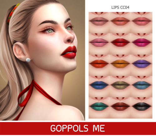 GPME-GOLD Lips CC04DownloadHQ mod compatibleAccess to Exclusive GOPPOLSME Patreon onlyThank for supp