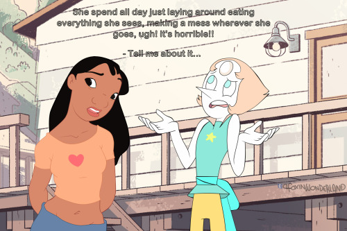 afoxinwonderland:After seeing a post that said that Lilo is to dads as Steven Universe is to moms, I