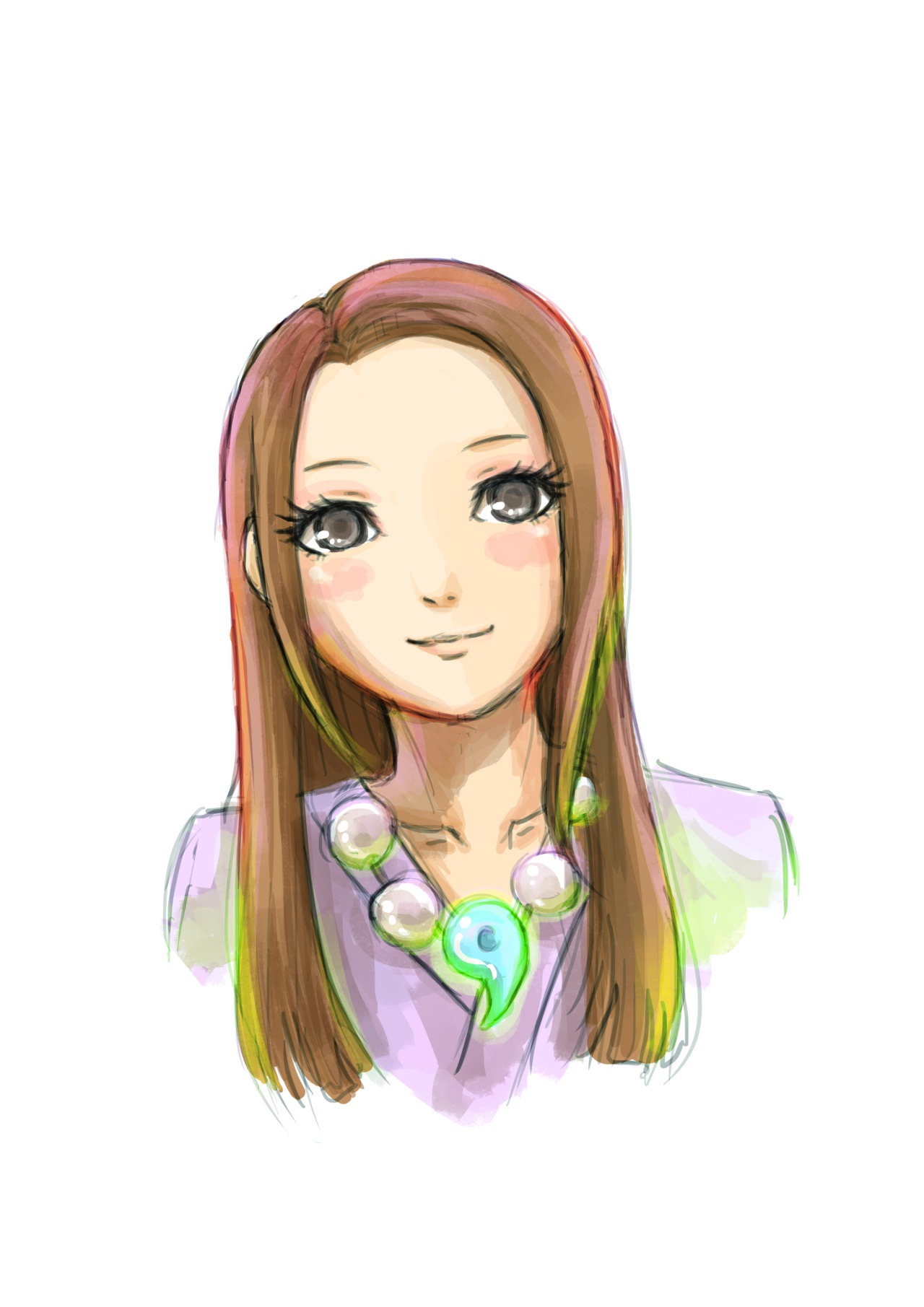 nohmasked: Ace Attorney characters with their usual hair undone.