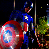 robertdowneyjrs:The uniform? Aren’t the stars and stripes a little… old-fashioned? 