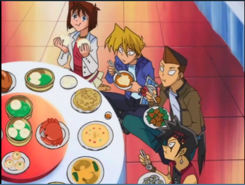 Here are some more hilarious faces from Yugi’s friends during his duel with Vivian.