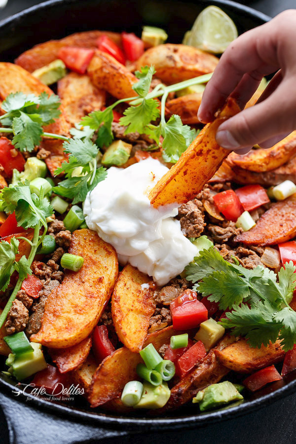 verticalfood:  Smokey Mexican Beef Wedges