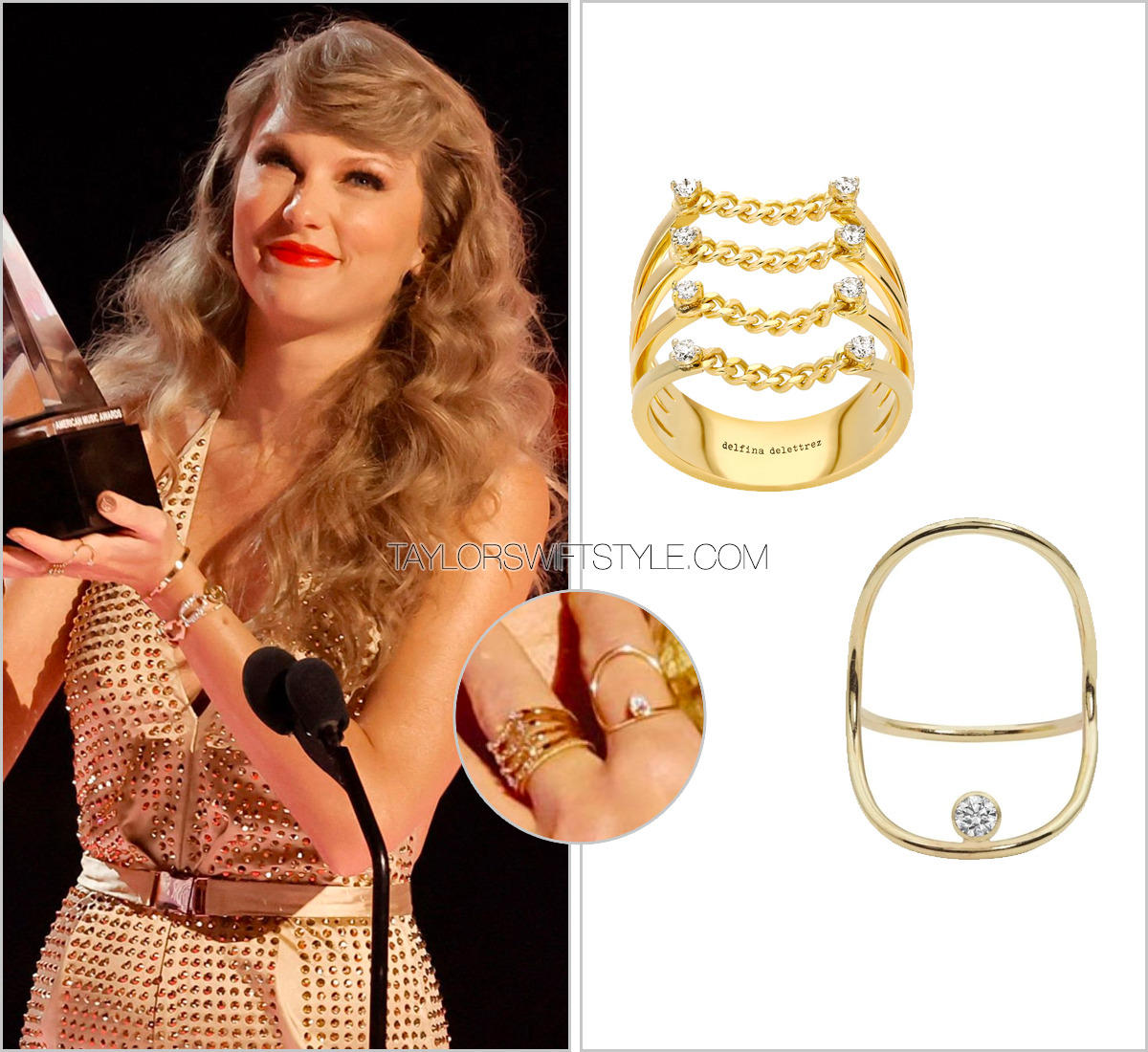 This Taylor Swift-Inspired Jewellery Collection Has “Eras Rings