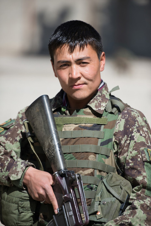 Afghan men Portraits.