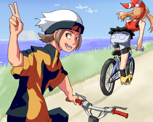 kajidraws:   ORAS!  Well, i guess it was finally time for a fully colored illustration! Can’t wait for ORAS! (Man I really got drained finishing this one, i don’t even know how long it took me to do it. It started as a doodle this morning.) 