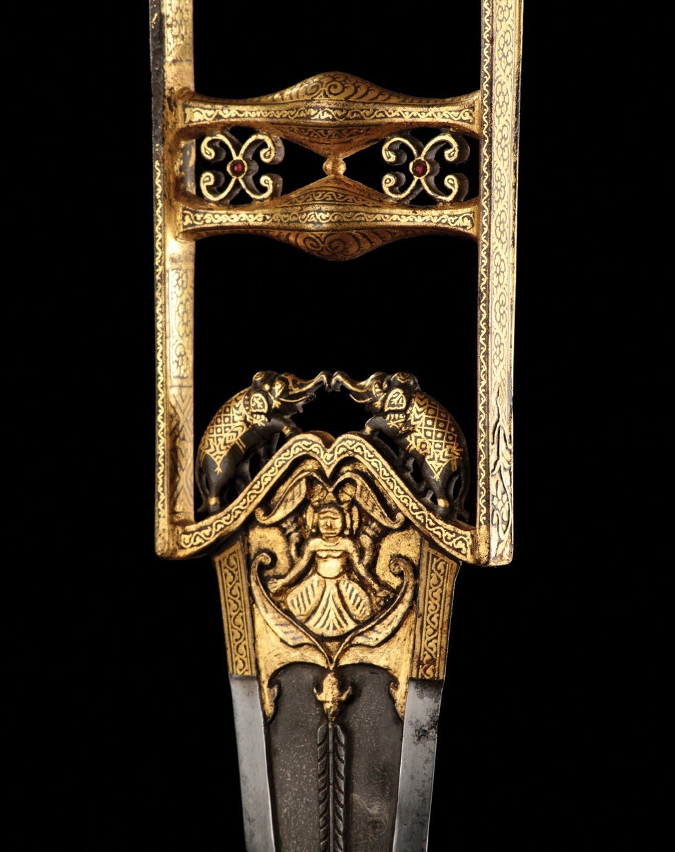 we-are-rogue:  Katar Daggers, India, 17th-19th centuriesBejewlled Katar, Gujarat,