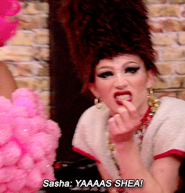 onlyvalentina: In which Sasha is Shea’s biggest fan and supporter.