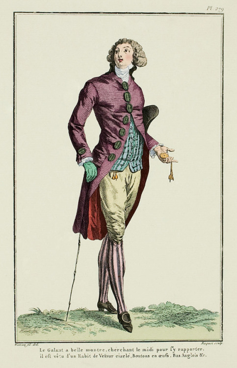 thegentlemanscloset:my18thcenturysource:Inspiration: Pink MenswearIn the 18th Century pink was not a