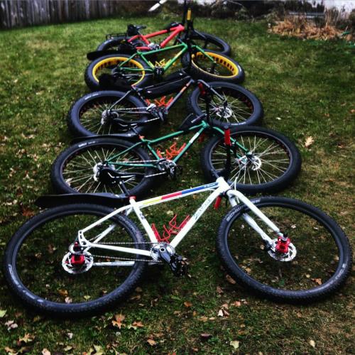 ridewithfroth:  I’m ready for winter \m/. C'mon MN, let’s get some snow up in this bitch ! #surlybik