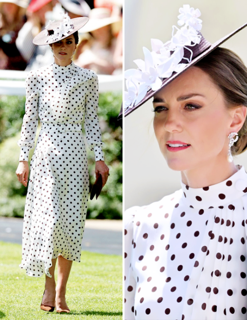 theroyalsandi:The Duchess of Cambridge attends the Royal Ascot:2016 | 2017 | 2019 | 2022