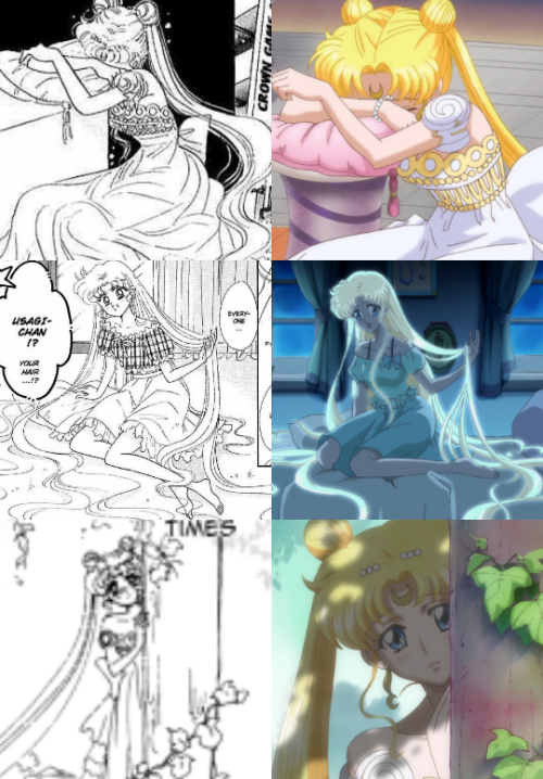 avi-chan-world:Sailor Moon Manga Act 9 vs Sailor Moon Crystal Act 9