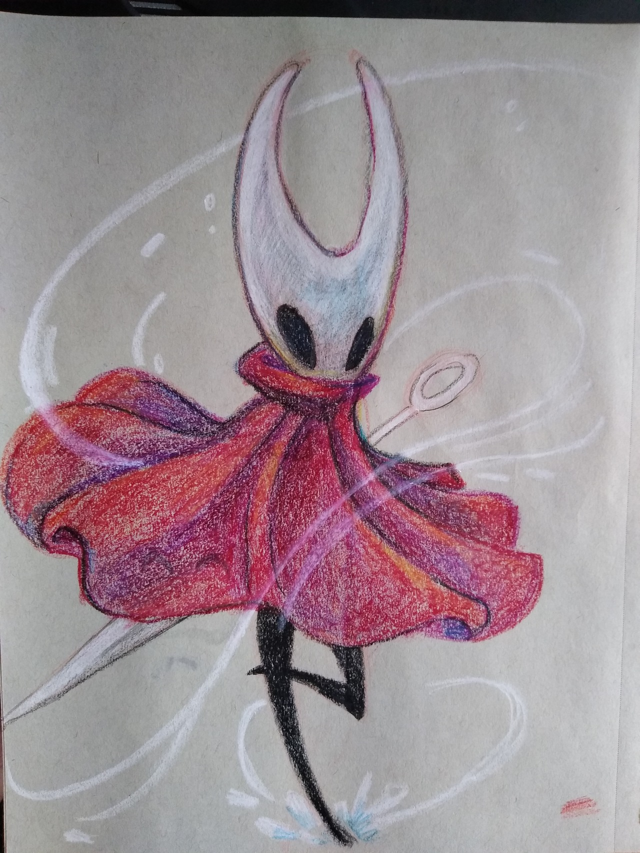 Just some sketchbook doodles I did over the past few weeks #hollow knight #tanz der vampire  #alfred tanz der vampire #my art #theres some alfreds here so I tagged them  #the hornet was drawn with crayons lol  #the other mediums are just coloring pencils and some markers #nothing fancy