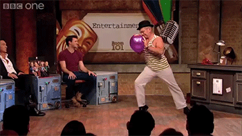 Porn photo sizvideos:  Unbelievable mime with balloon