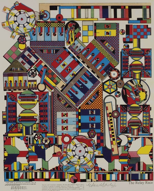magictransistor:Sir Eduardo Paolozzi, Conjectures to Identity (Silkscreen on paper), 1963–4.