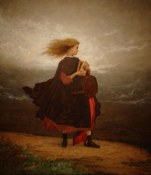life-imitates-art-far-more: Eastman Johnson (1824-1906) “The Girl I Left Behind Me” (187