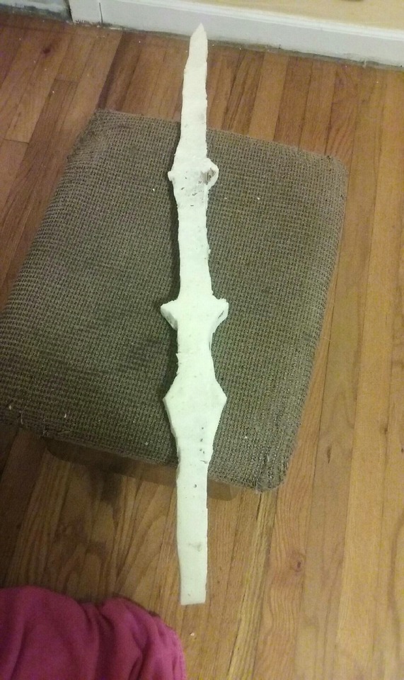 About An Hour Spent On Lady Sif's Sword Tonight.