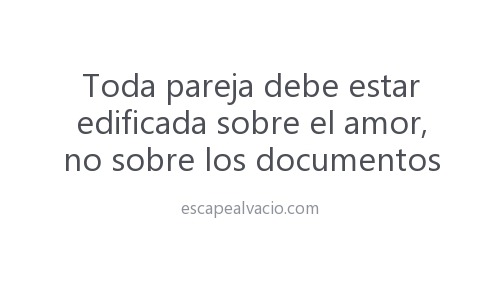 Escape al vací­o