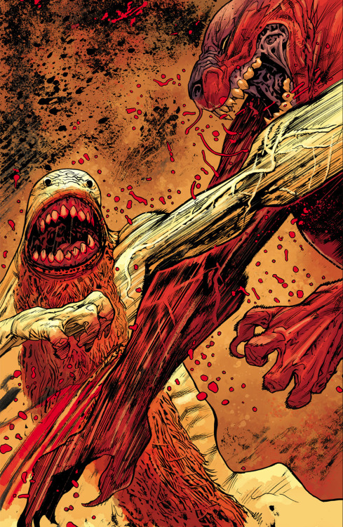 The Long Death From B.P.R.D. Hell on Earth - The Long Death #3 (2012) Art by James Harren