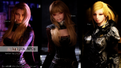 haijin-a:   【自作MOD】haijin NPCs - Serana, Valerica, Frea廃人a製美化MOD、できました。 