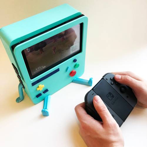 retrogamingblog2: BMO Nintendo Switch Dock made by madeinurbana