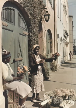 junkycosmonaut:  Flower Sellers, Charleston