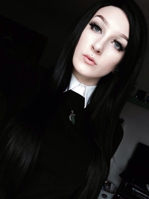pxleprincee:  I’m Monday Addams, I’m just like Wednesday only less pleasant.   (They/them)