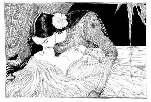 s-h-i-p-y: “The Sleeper and the Spindle” by Neil Gaiman and illustrator Chris Riddel
