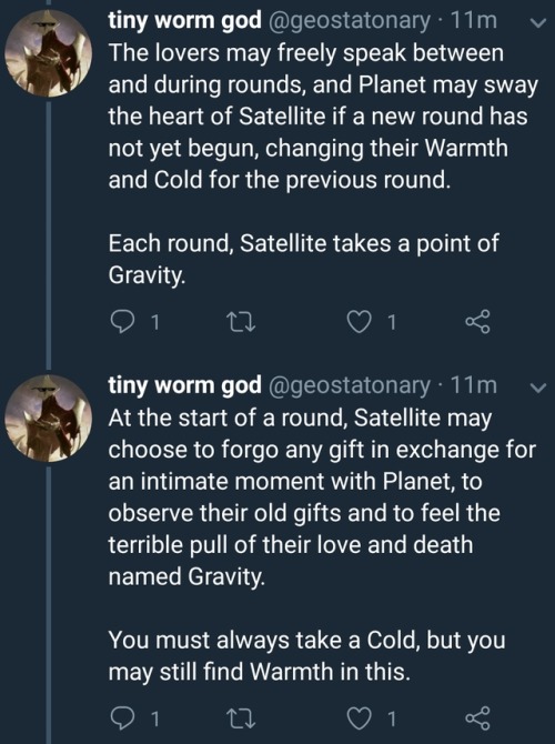 geostatonary:Hi I’m geo, my interests include indie microgames, celestial bodies, intimacy, and dyin