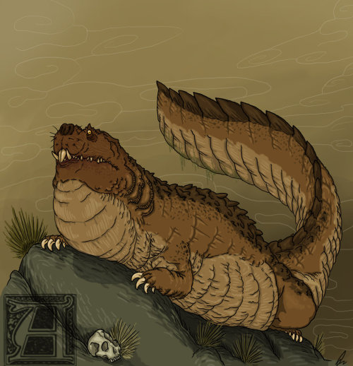 birdsofrhiannon:The Afanc (Welsh pronunciation: avank) is a lake monster from Welshmythology. Its ex